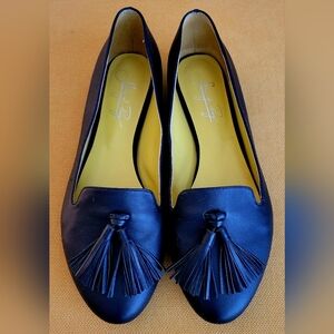 Shoes of Prey Black Tassel Flats